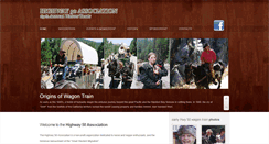 Desktop Screenshot of hwy50wagontrain.com